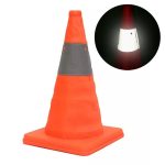 Auto Teleskop Faltbar Road Cone Oxford Tuch Reflektierendes Warnschild