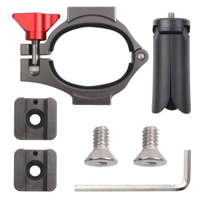 Mini-Stativhalterung + Taschenlampen-Verlängerungshalterung für DJI OSMO Mobile 2 – Bild 2