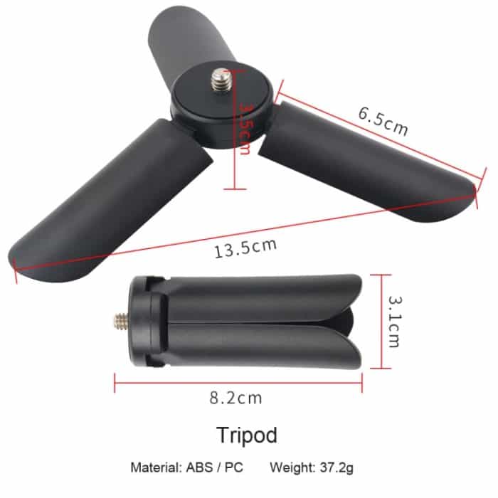 Mini-Stativhalterung + Taschenlampen-Verlängerungshalterung für DJI OSMO Mobile 2 – Bild 7