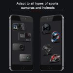 Selbstklebendes Mehrgelenkarm-Festmontageset für Fahrradhelme mit J-Haken-Schnallenhalterung & Adapter & Schraube für GoPro, Insta360, DJI und andere Actionkameras – Bild 12