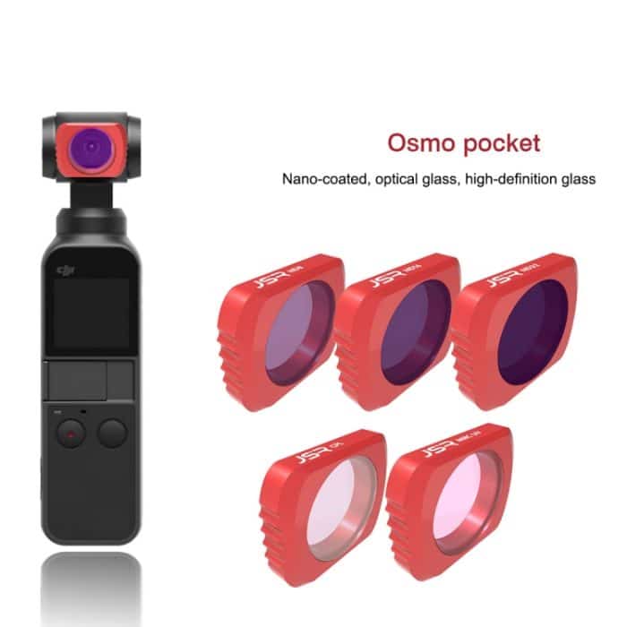 5 in 1 HD Slim ND8 & ND16 & ND32 & CPL & MCUV Objektivfilter für DJI OSMO Pocket – Bild 9