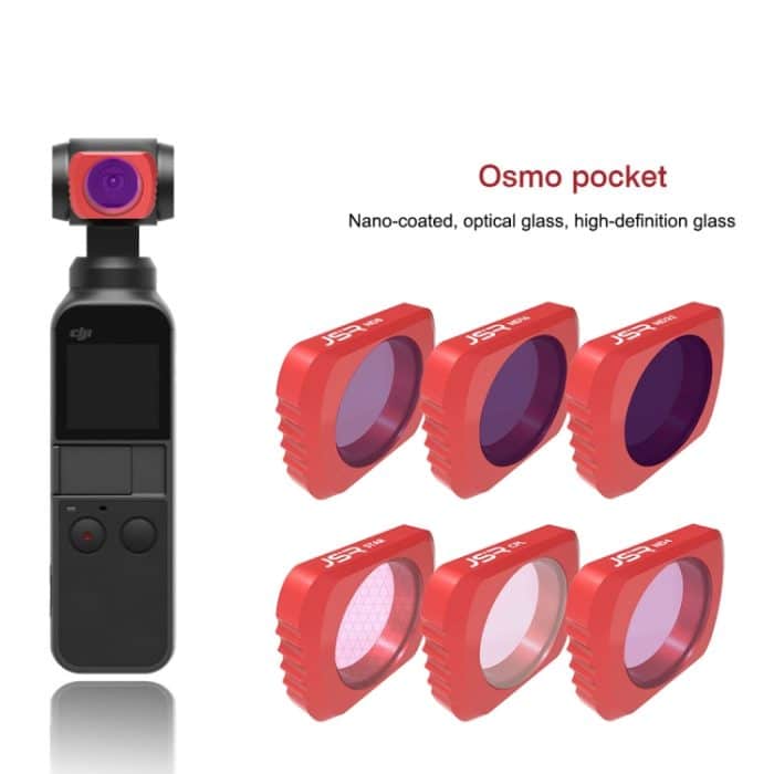 6 in 1 HD Slim ND4 & ND8 & ND16 & ND32 & CPL & ATSR Objektivfilter für DJI OSMO Pocket – Bild 10
