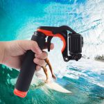 Shutter Trigger + Floating Hand Grip Diving Auftriebsstab mit verstellbarem Anti-Lost Strap & Screw & Wrench für DJI Osmo Action