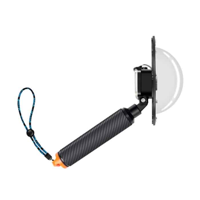 Ruigpro Floating Hand Grip Dome Port Unterwasser Tauchkamera Objektiv Transparente Abdeckung für DJI Osmo Action – Bild 2