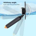 Ruigpro Floating Hand Grip Dome Port Unterwasser Tauchkamera Objektiv Transparente Abdeckung für DJI Osmo Action – Bild 7