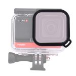 Tauchfarblinsenfilter mit quadratischem Gehäuse für Insta360 ONE R 4K Edition / 1 Zoll Edition
