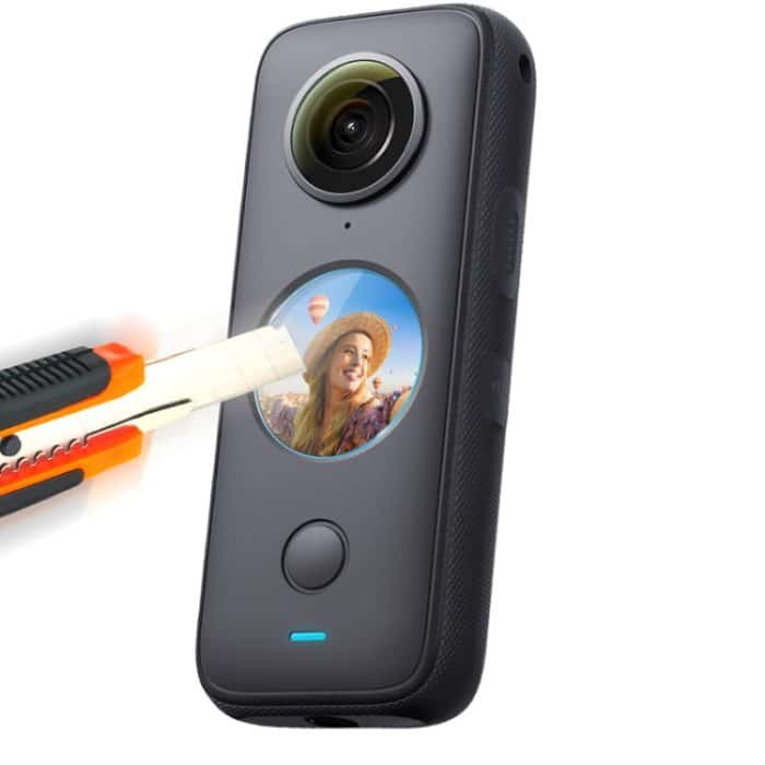 Explosionssicherer gehärteter Glasfilm für Insta360 One X2 – Bild 5