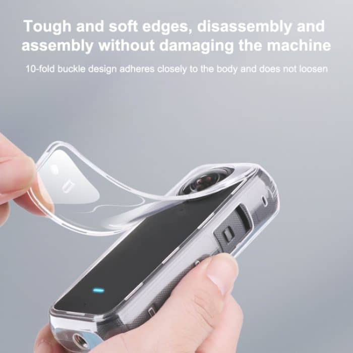 Für Insta360 X3 Ganzkörper-klare TPU-Schutzhülle, Full Body Case – Bild 5