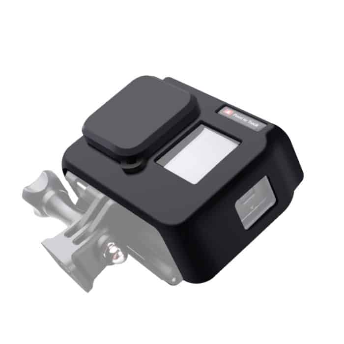 Für Insta360 One R 4K mit Rahmen, stoßfeste Silikon-Schutzhülle mit Objektivdeckel-Abdeckung, 4K Case + Lens Cap – Bild 5