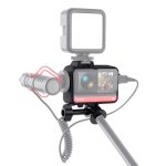 Schutzhülle aus Kunststoff für die Rahmenmontage mit Stativbasisadapter, langer Schraube und Kaltschuhbasis für Insta360 One R, Cold Shoe Frame – Bild 6