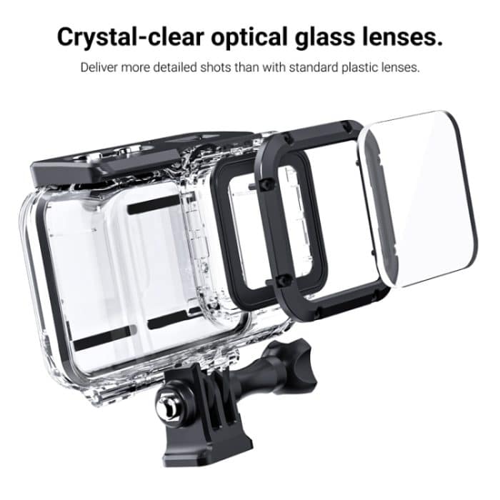 60 m Unterwassertiefe Tauchkoffer Wasserdichtes Kameragehäuse für Insta360 One RS 4K – Bild 5