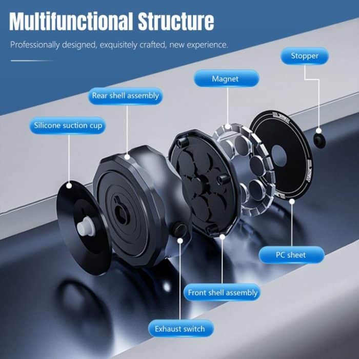 STARTRC Universal Electric Magnetic Suction Cup Mount, Suction Cup Mount – Bild 8