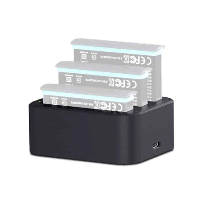 Für Insta360 X3 / One X2 Tri-Slot-Akkus Schnellladegerät, For Insta360 X3 / One X2 Tri-Slot Batteries – Bild 1