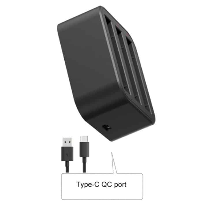 Für Insta360 X3 / One X2 Tri-Slot-Akkus Schnellladegerät, For Insta360 X3 / One X2 Tri-Slot Batteries – Bild 4