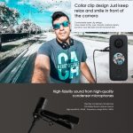 Für Insta360 ONE X2 Lavalier Clip Typ-C Aufnahmemikrofon, For Insta360 ONE X2 – Bild 3