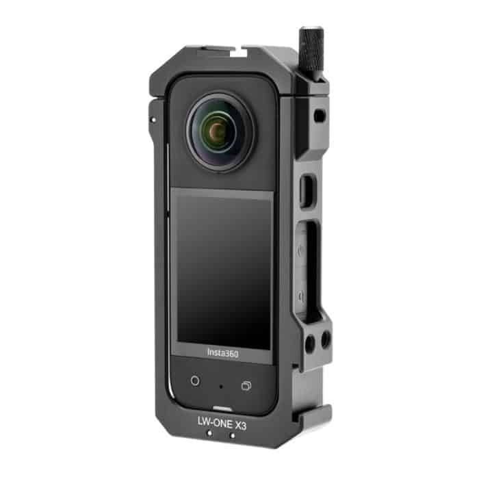 Für Insta360 X3 YELANGU LW-ONE X3 Metallkäfig Extended Frame Case – Bild 1