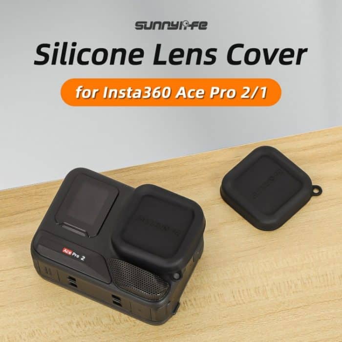 Für Insta360 Ace Pro 2 Sunnylife Silikon Objektivdeckel Schutz Objektivdeckel, For Insta360 Ace Pro 2 / 1 – Bild 2