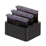 Für Insta360 X4 Tri-Slot Akkus Schnellladegerät, For Insta360 X4