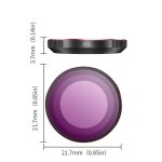 Für Insta360 GO3S STARTRC 4 in 1 ND8 ND16 ND32 ND64 Kameraobjektivfilter, ND8 ND16 ND32 ND64 – Bild 8