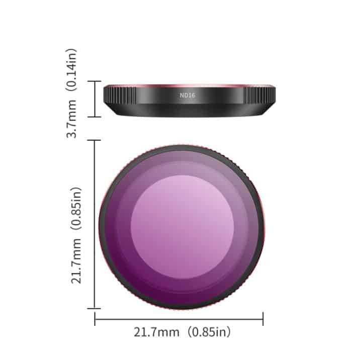 Für Insta360 GO3S STARTRC 4 in 1 ND8 ND16 ND32 ND64 Kameraobjektivfilter, ND8 ND16 ND32 ND64 – Bild 8