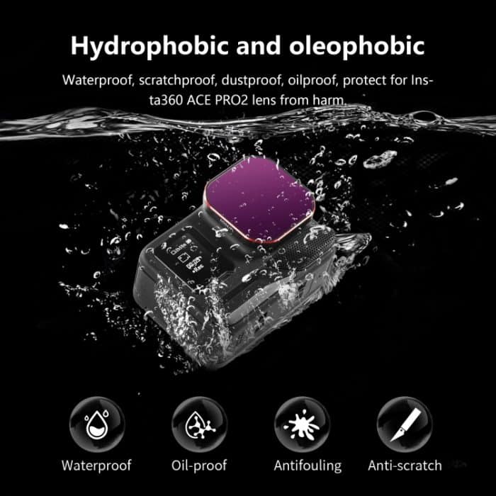 Für Insta360 Ace Pro 2 STARTRC 4 in 1 ND16PL ND32PL ND64PL ND128PL Kameraobjektivfilter – Bild 7