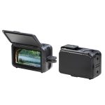 Für DJI Osmo Action 5 Pro / 4 / 3 Sunnylife Schutzhülle Rahmen Mount Adapter Sonne Haube Gehäuse Fall