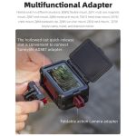 Für DJI Osmo Action 5 Pro / 4 / 3 Sunnylife Schutzhülle Rahmen Mount Adapter Sonne Haube Gehäuse Fall – Bild 5