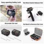 Für DJI Osmo Action 5 Pro / 4 / 3 Sunnylife Schutzhülle Rahmen Mount Adapter Sonne Haube Gehäuse Fall – Bild 7