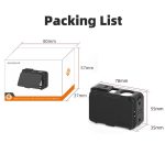 Für DJI Osmo Action 5 Pro / 4 / 3 Sunnylife Schutzhülle Rahmen Mount Adapter Sonne Haube Gehäuse Fall – Bild 10