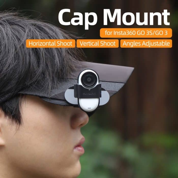 Für Insta360 GO3 / GO 3S Sunnylife Baseballmütze Clip Halterung Baseballmütze Klemme Schnellverschluss Halterung Kamera POV Vlog Halter, Baseball Hat Clip – Bild 6