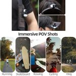 Für Insta360 GO3 / GO 3S Sunnylife Baseballmütze Clip Halterung Baseballmütze Klemme Schnellverschluss Halterung Kamera POV Vlog Halter, Baseball Hat Clip – Bild 7