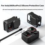 For Insta360 Ace Pro 2 Silicone Protective Case with Wrist Strap & Lens Cover, For Insta360 Ace Pro 2 – Bild 2