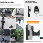 Für Insta360 GO 3S / GO 3 Sunnylife Faltbarer vertikal-horizontaler Mount Adapter Schutzrahmen Klammern Gehäuse Fall, Vertical-Horizontal Mount – Bild 6