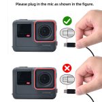 Für Insta360 Ace / Ace Pro Lavalier Clip Typ-C Aufnahmemikrofon, Lavalier Clip Microphone – Bild 4