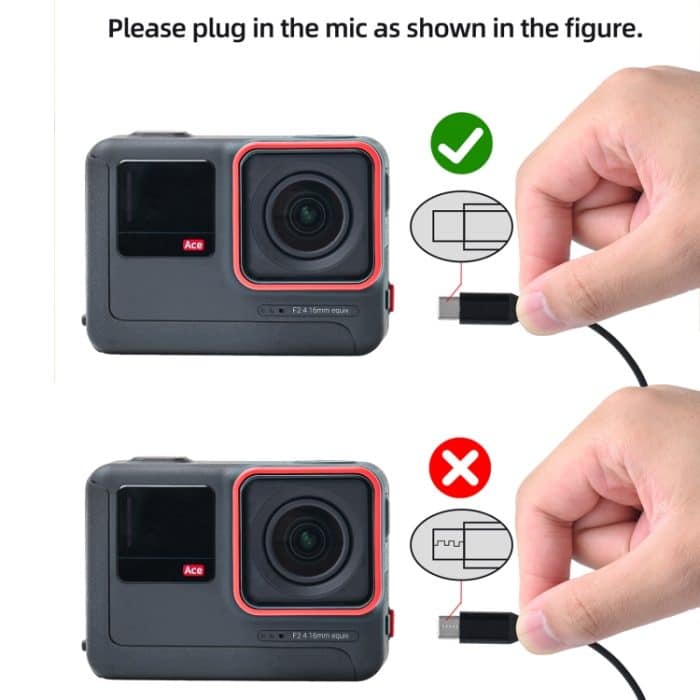 Für Insta360 Ace / Ace Pro Lavalier Clip Typ-C Aufnahmemikrofon, Lavalier Clip Microphone – Bild 4