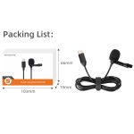 Für Insta360 Ace / Ace Pro Lavalier Clip Typ-C Aufnahmemikrofon, Lavalier Clip Microphone – Bild 10