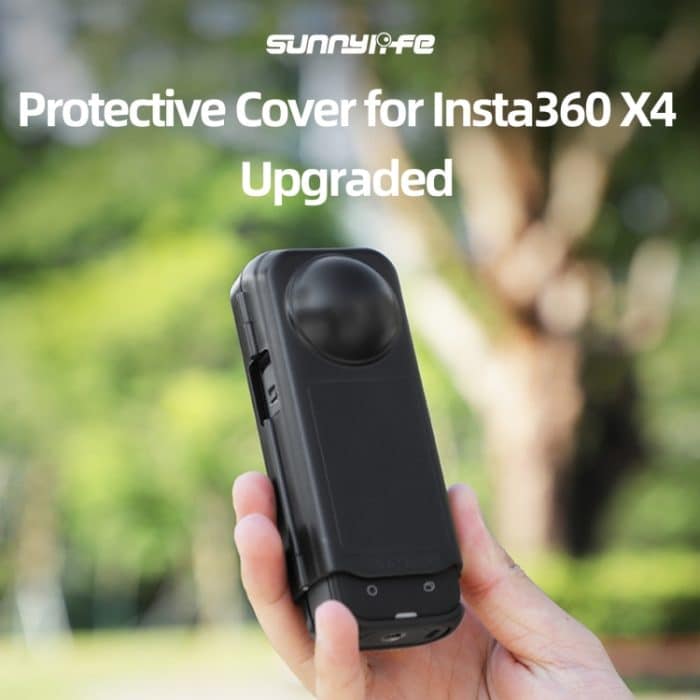 Für Insta360 X4 Sunnylife Integriertes Objektiv Bildschirm Kamera Abdeckung Schutz Bildschirm Schutzhülle, Lens Screen Protective Cover Compatible Version – Bild 2