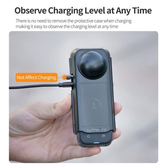 Für Insta360 X4 Sunnylife Integriertes Objektiv Bildschirm Kamera Abdeckung Schutz Bildschirm Schutzhülle, Lens Screen Protective Cover Compatible Version – Bild 4