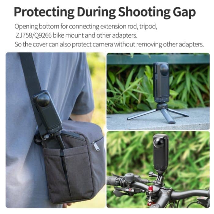 Für Insta360 X4 Sunnylife Integriertes Objektiv Bildschirm Kamera Abdeckung Schutz Bildschirm Schutzhülle, Lens Screen Protective Cover Compatible Version – Bild 7