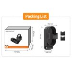 Für Insta360 GO3 / GO 3S Sunnylife 360 ​​Rotation Faltbare Magnethalterung – Bild 7