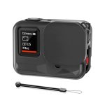 For Insta360 Ace Pro Silicone Protective Case with Wrist Strap & Lens Cover, For Insta360 Ace Pro