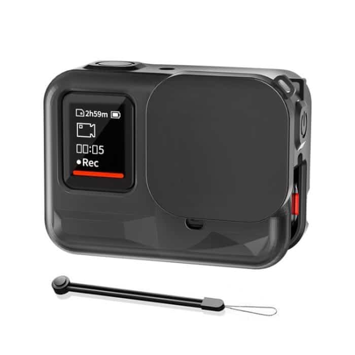 For Insta360 Ace Pro Silicone Protective Case with Wrist Strap & Lens Cover, For Insta360 Ace Pro – Bild 1