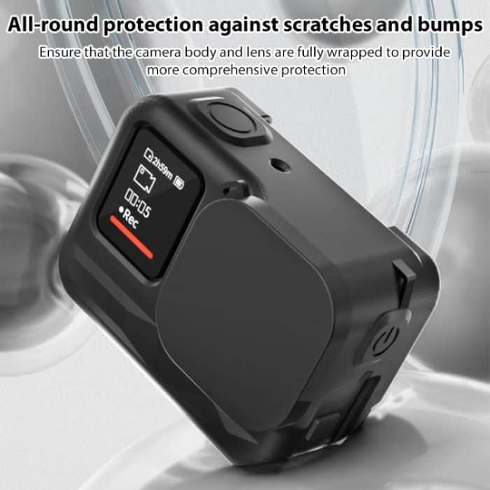 For Insta360 Ace Pro Silicone Protective Case with Wrist Strap & Lens Cover, For Insta360 Ace Pro – Bild 3