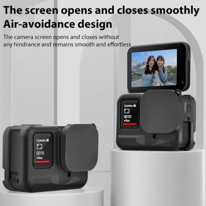 For Insta360 Ace Pro Silicone Protective Case with Wrist Strap & Lens Cover, For Insta360 Ace Pro – Bild 4