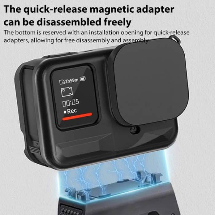 For Insta360 Ace Pro Silicone Protective Case with Wrist Strap & Lens Cover, For Insta360 Ace Pro – Bild 5