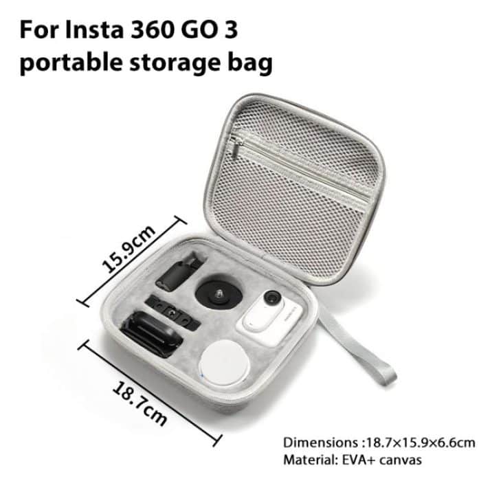For Insta360 GO 3 / GO 3S Portable EVA Storage Box Case, EVA Storage Box – Bild 7