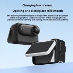 For Insta360 GO 3S Camera Charging Case Silicone Case with Lens Cap & Strap, For Insta360 GO 3S – Bild 3