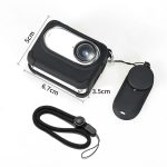 For Insta360 GO 3S Camera Charging Case Silicone Case with Lens Cap & Strap, For Insta360 GO 3S – Bild 7