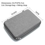 For Insta360 X4 / X5 Carrying Case Portable Storage Bag, 33.4 x 24 x 6.7cm – Bild 9