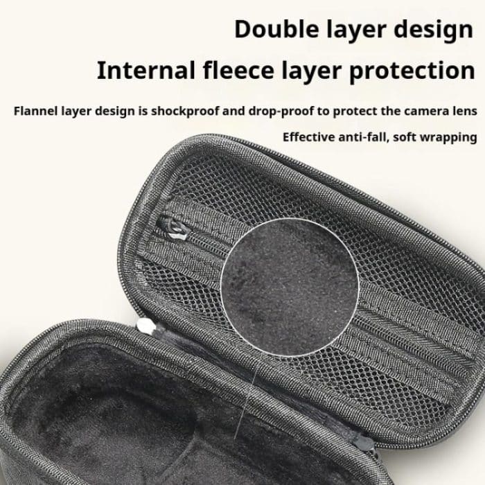 For Insta360 X4 / X5 Body Carrying Case Portable Storage Bag, Size: 16 x 8.1 x 6.6cm, 16 x 8.1 x 6.6cm – Bild 7